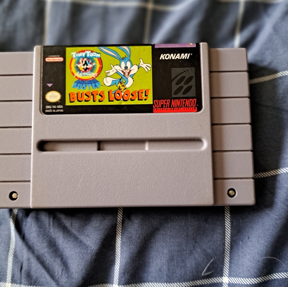 Nintendo SNES Console with Gray Design